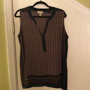 Loft silky tank top